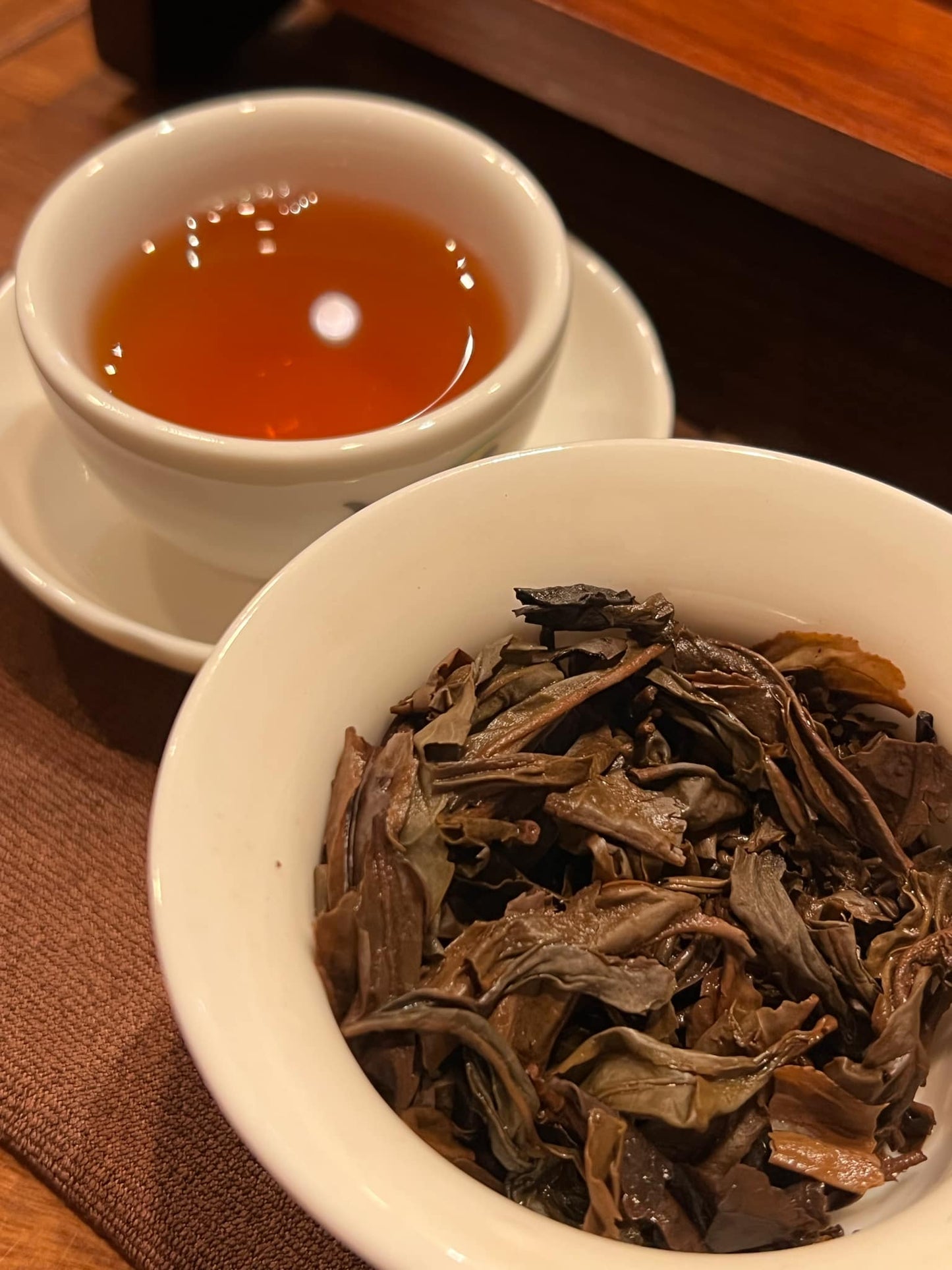 2006 Zhongcha Yiwu Zhengshan Wild Tea ~ Green Big Tree - Special Grade