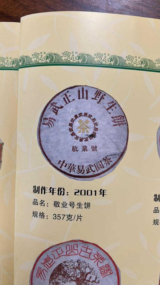2001 Jingye Hao Yellow Mark