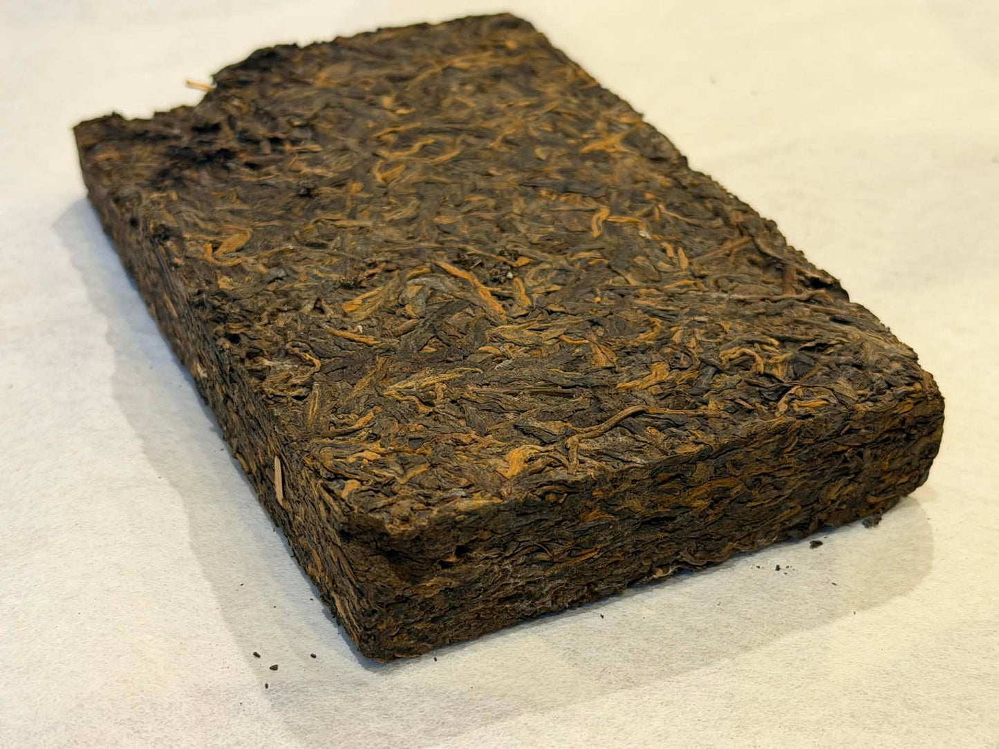 1980s Glossy Paper Special Grade Raw Puerh Brick