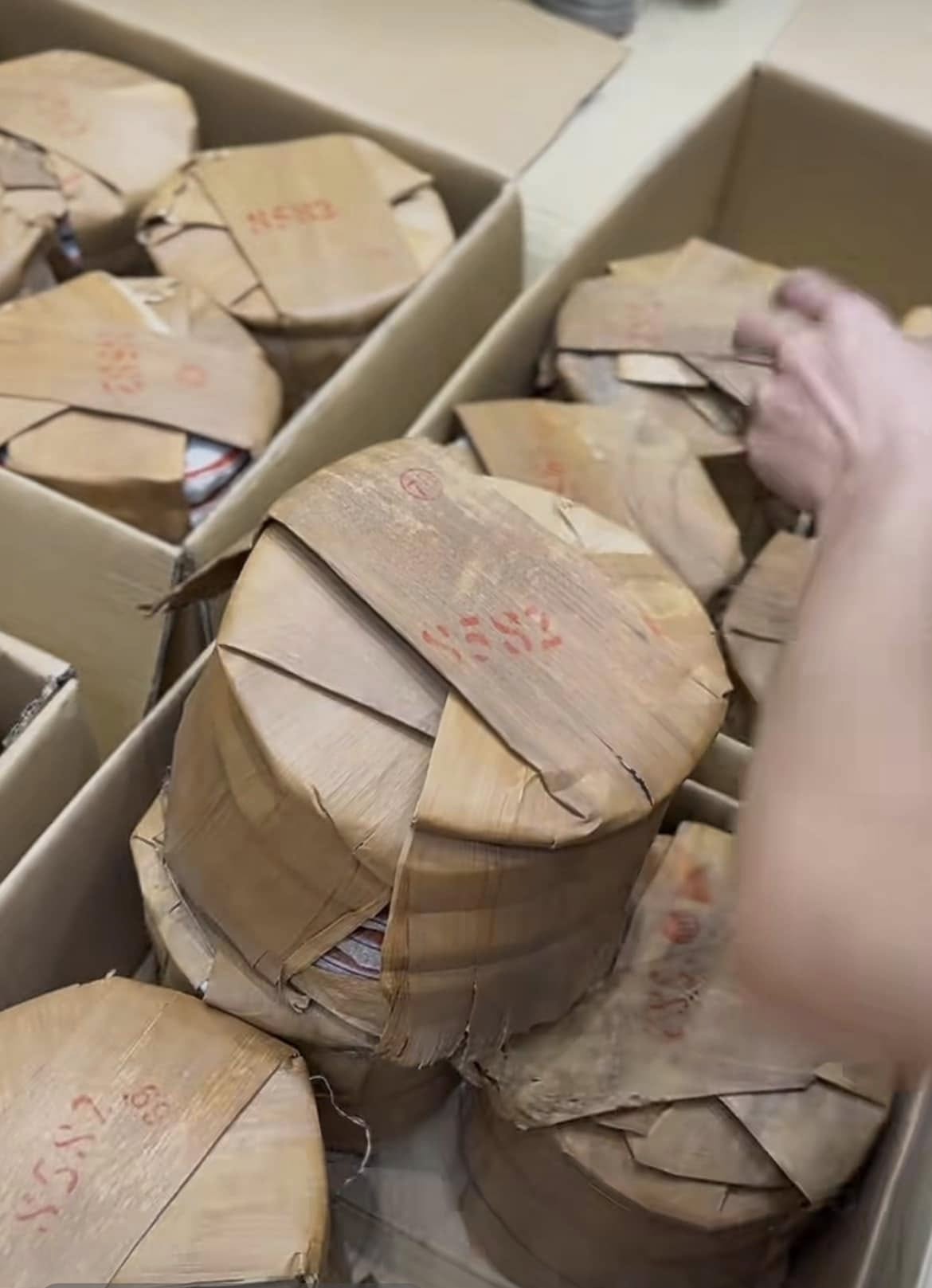 2005 Dayi 8582 (Batch 504) Raw Puerh Cake