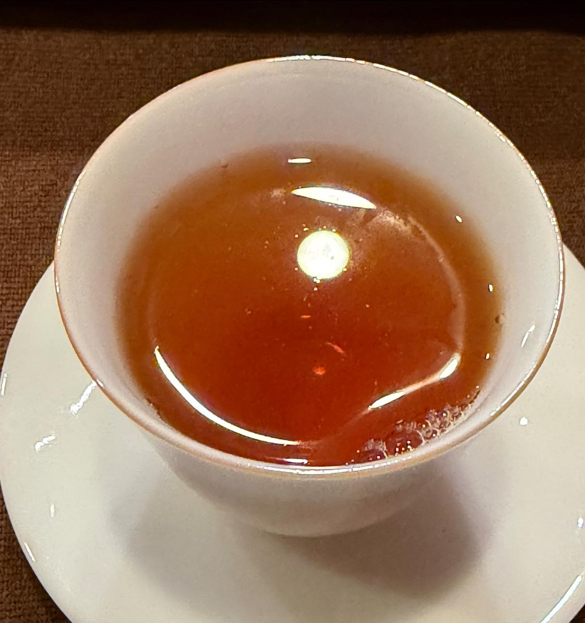 2003 Canghai "Gongming" Nannuo Mountain Ancient Tree Cake Raw Puerh