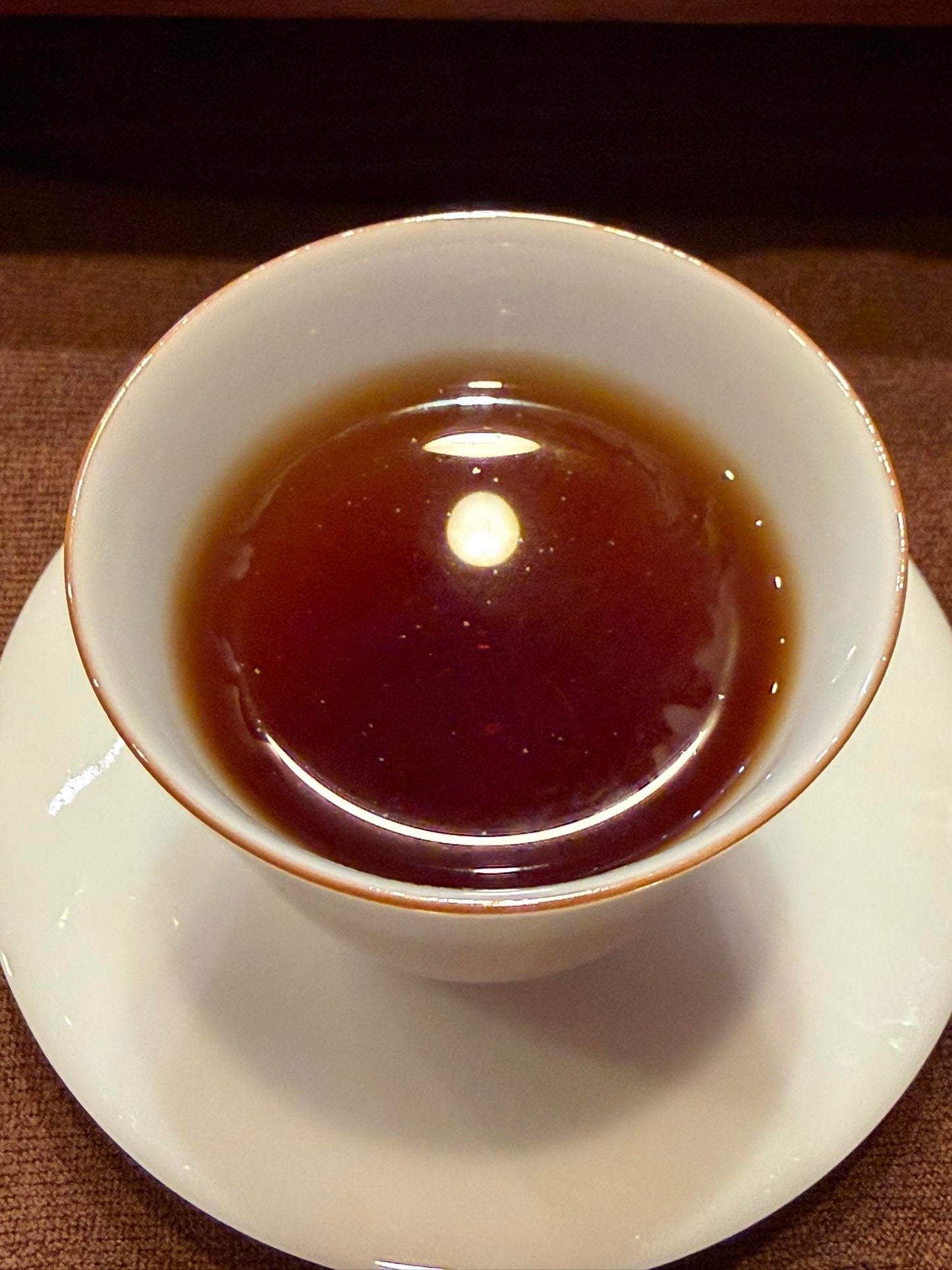 2005 Langhe "Gong Ting" Palace Round Cake Ripe Puerh