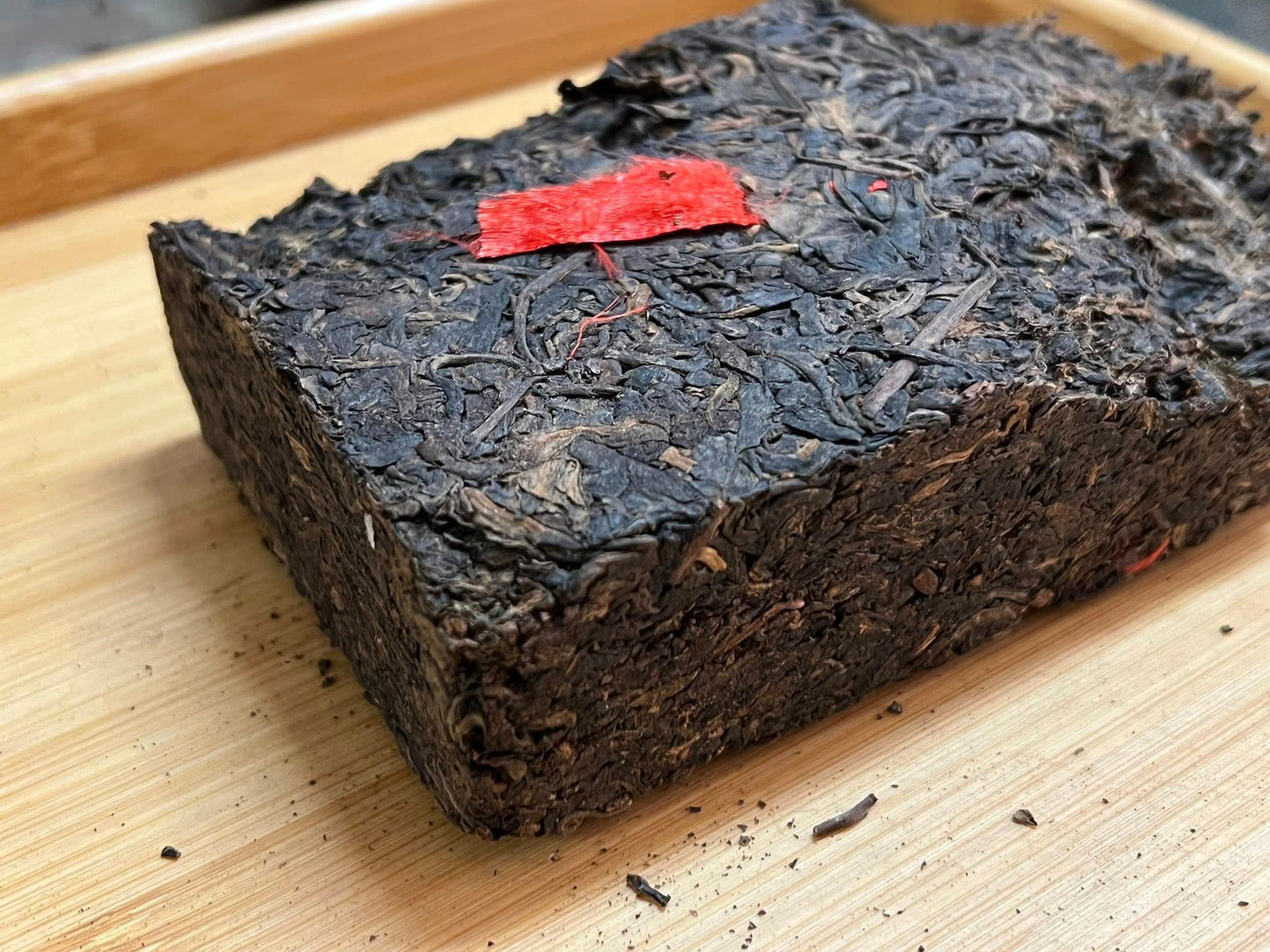 2002 FT Red Ribbon Raw Puerh Brick