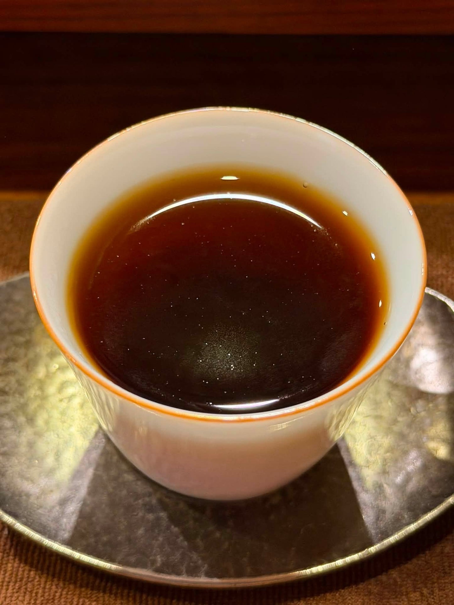 Late 80s to Early 90s Xiaguan Baoyan Jincha Ripe Puerh
