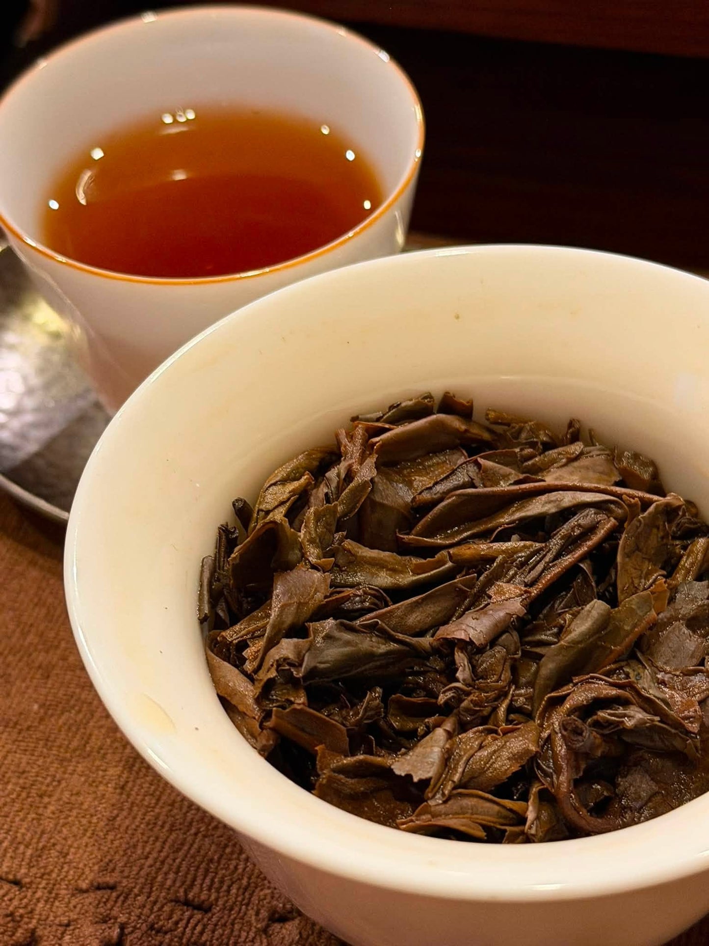 Late 1990s Mengku Rongshi Train Head Raw Puerh Cake