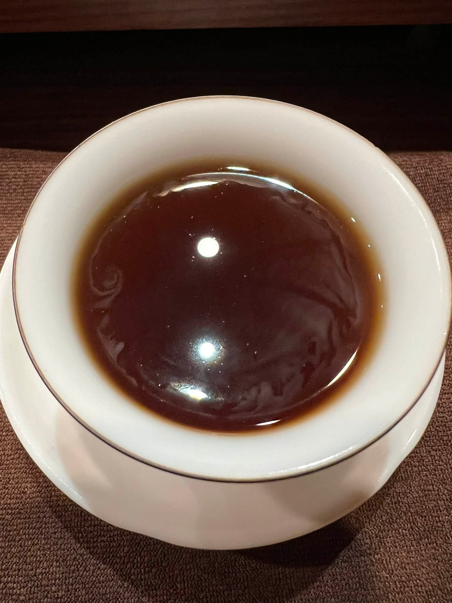 1980s Glossy Paper Ripe Puerh Brick