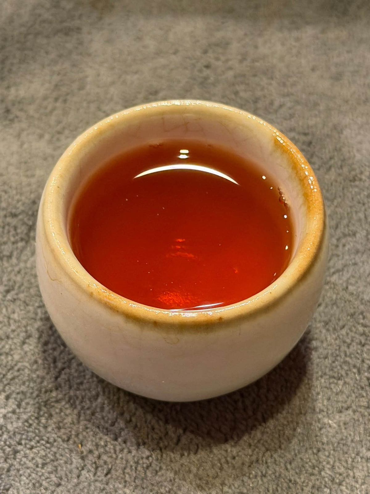 Late 1980s Menghai 7542 "88 Qingbing" Thin Paper Raw Puerh Cake