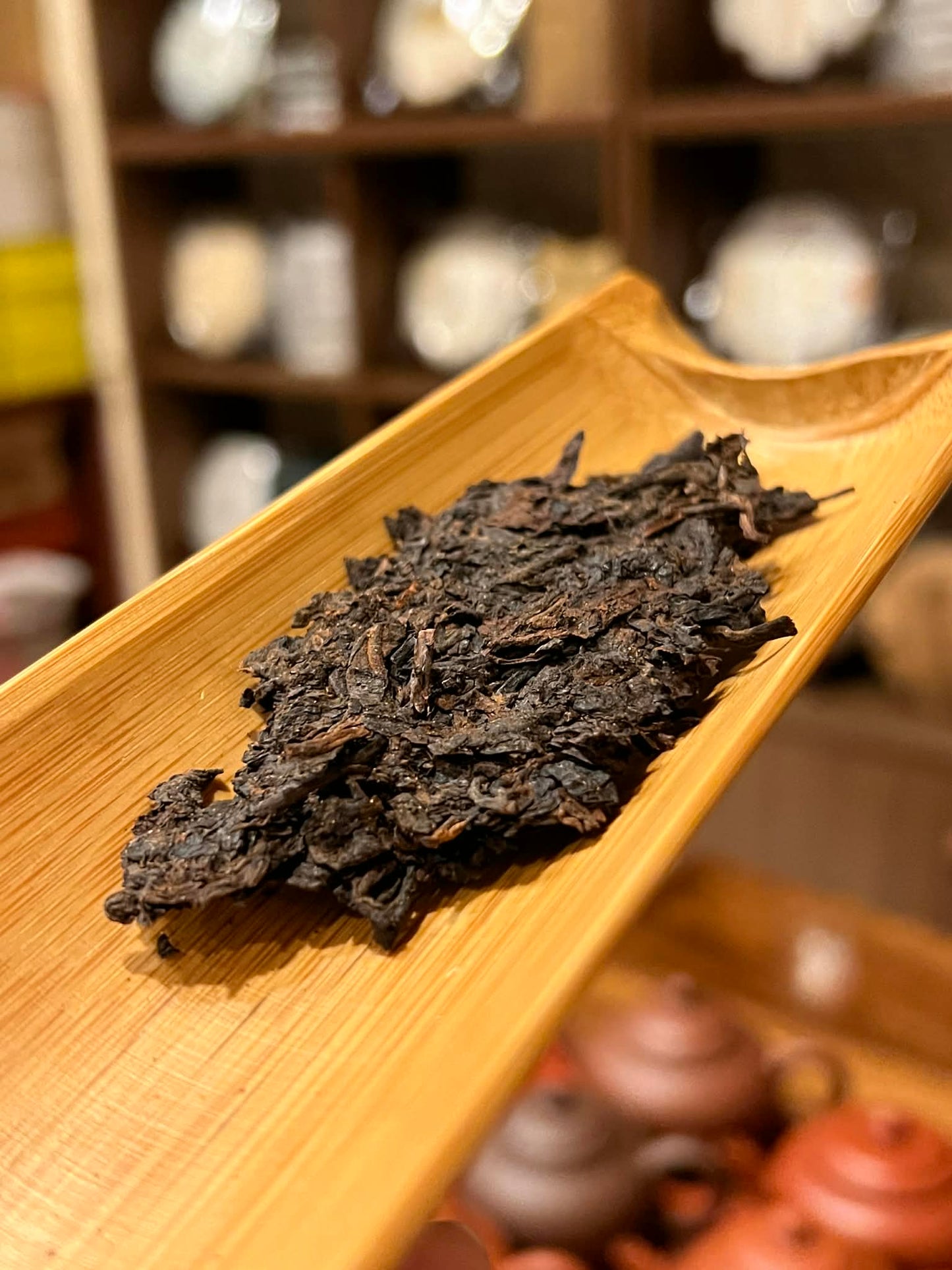 1980s Glossy Paper Ripe Puerh Brick