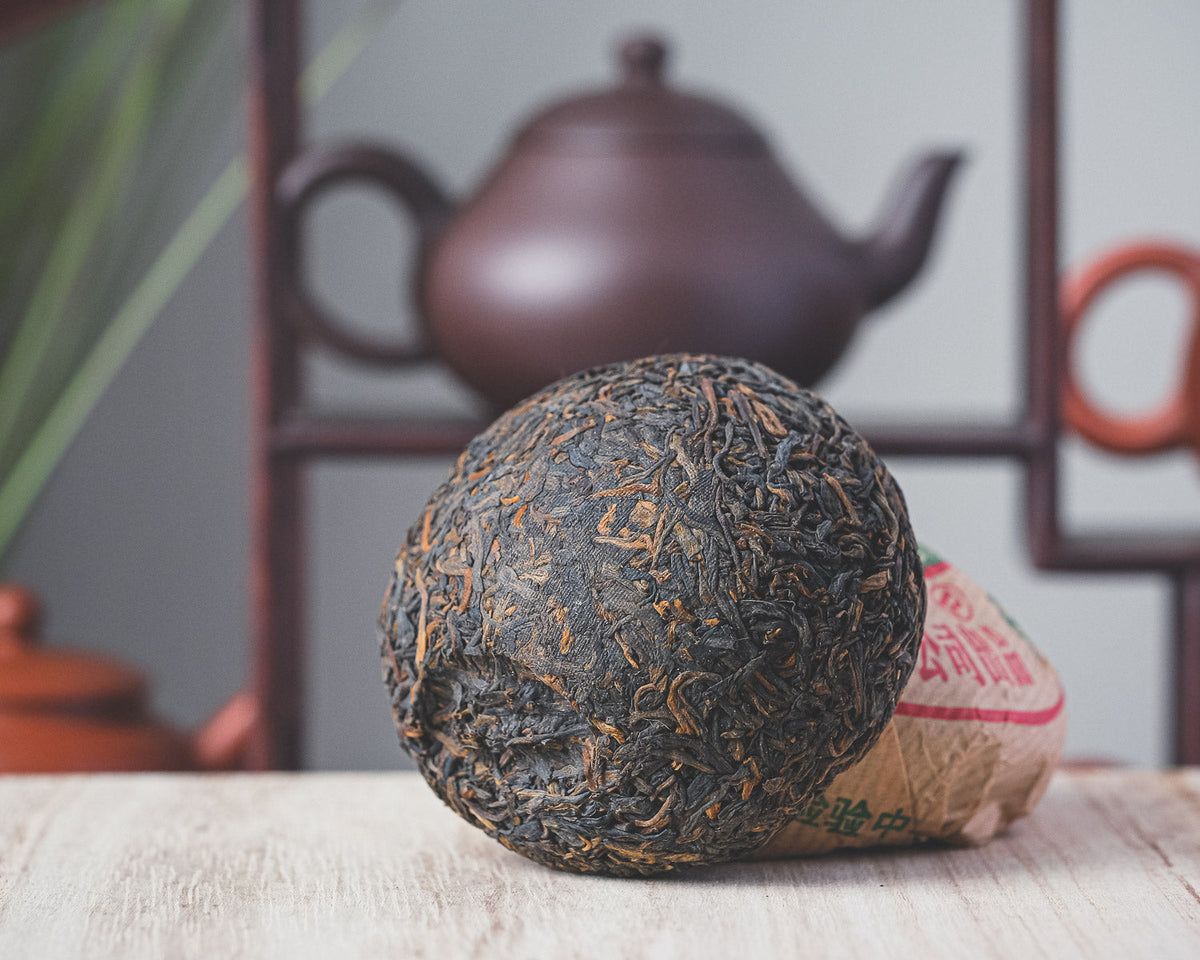 [Yeeon] 2001 Xiaguan Grade A Pine Crane Raw Toucha Pu-erh Tea