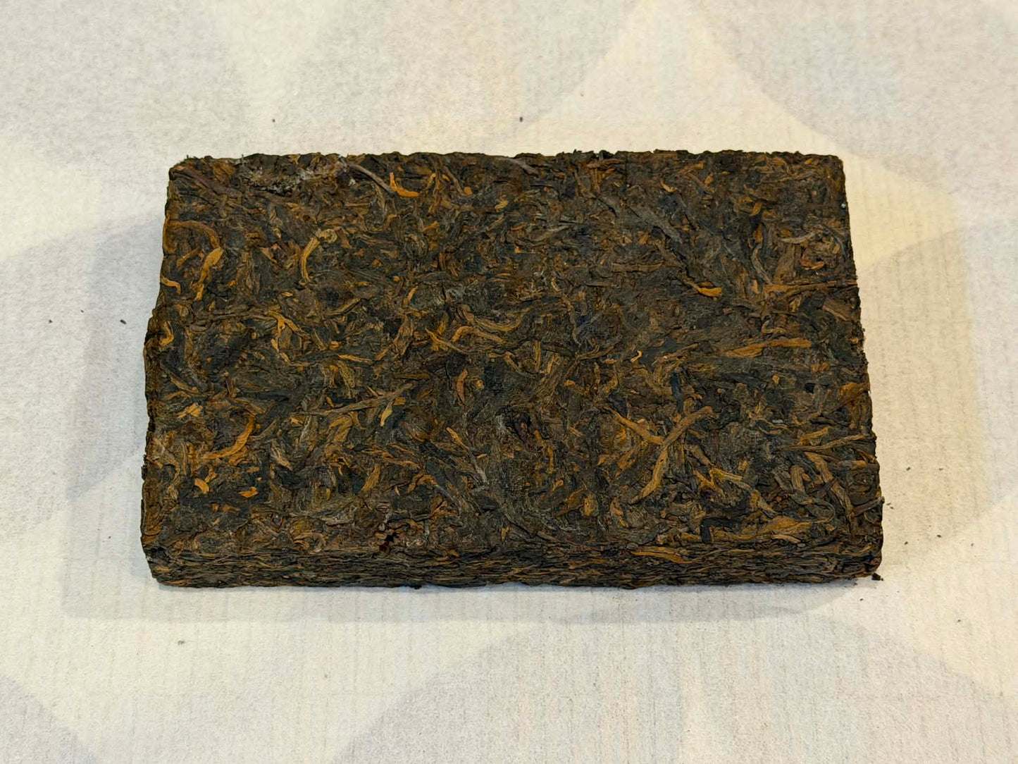 1980s Glossy Paper Special Grade Raw Puerh Brick